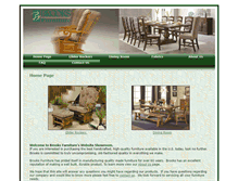 Tablet Screenshot of brooksfurnitureonline.com